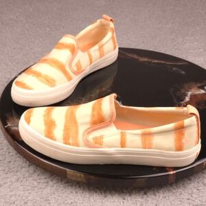 Sperry Top-Sider Women's Size 6.5M Slip-On Sneakers‎ Canvas Casual Shoes